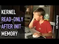 OS hacking Making some kernel memory read-only after booting finishes