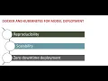 Model Deployment - Containers and Kubernetes