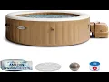 INTEX 28425EP PureSpa Bubble Massage Spa Set includes Energy Efficient Spa Cover Review