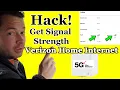 Show Cellular Signal Strength Hack Verizon 5G Home Internet New Cube Gateway - ASK-NCQ1338