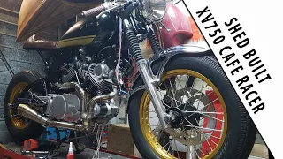 SHED BUILT XV750 CAFE RACER