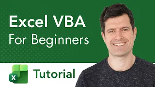 Excel VBA for Beginners - How What Why Tutorial