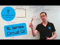 How to Calculate Inductive Reactance Impedance for a Resistor an Inductor connected in Series Q1