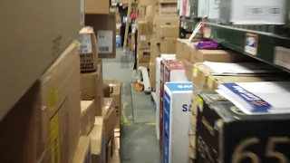 Walmart backroom CAP 2 Receiving everyday disaster