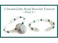Jewelry Tutorial How to Make a Celtic Weave Bracelet PART 2