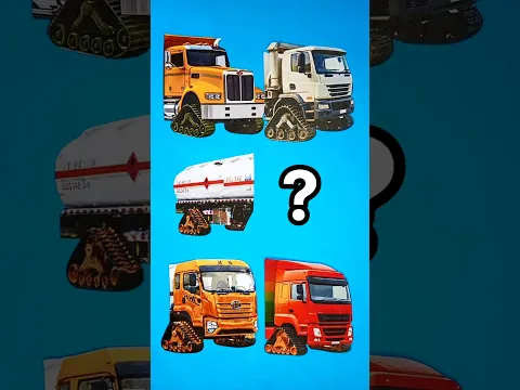 Mencocokkan mobil truck tangki FAW roda tank 😱