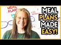 MEAL PLANNING When Life Gets CRAZY Here s an easy way