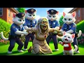 Lagu 😱 OMG! ⚡ Zombie-oma komt het huis van kitten binnen 🧟 Maar de politie betrapt haar!