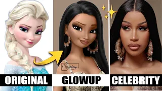     👑 Disney x Celebrity Glow Up! ⭐⭐⭐⭐⭐ 