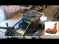 The easy to start Touch and Mow Auto Self Starting Lawnmower