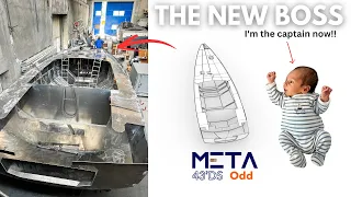 ⛵️ Building an Exploration 43ft Aluminum Deck Saloon Sailboat!! Ep.349