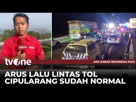 Polisi Olah TKP Tabrakan Beruntun di Tol Cipularang Pagi Ini