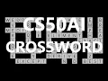 CS50AI Week3 Optimization - Crossword Assignment