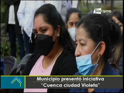Municipio presentó iniciativa Cuenca Ciudad Violeta
