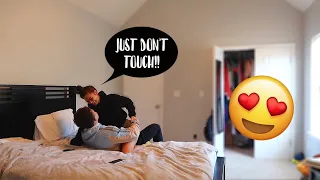 you can look but you cant touch prank on boyfriend montana u0026 ryan