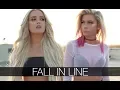 Download Lagu Christina Aguilera, Demi Lovato - Fall In Line (Andie Case \u0026 Macy Kate Cover)