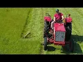 Ouderwets maaien met MC Cormick International D322 en D323