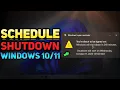 How to Schedule a Shutdown in Windows Tutorial