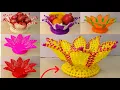 Lagu Flower Model Stand Pooja basket/New Model Pooja koodai pinnuvathu eppadi/Nagas creative wire koodai 