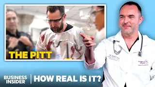 ER Doctor Rates 10 Medical Scenes From The Pitt For Realism How Real Is It Insider