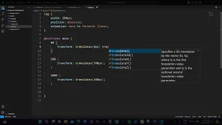 CSS Animation - Multiple Transformations with Keyframes