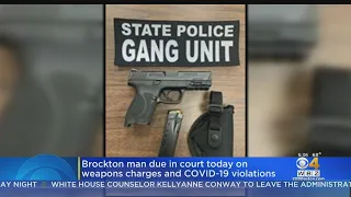 Brockton Man Arrested On Gun Charges After Violating Coronavirus Curfew