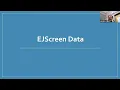 EPA EJScreen Pilot Training