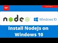 2021 How To Install NodeJs and Npm in Windows 10 Node 14 17 1
