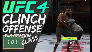 UFC 4 - CLINCH OFFENSIVE Help
