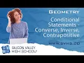 Conditional Statements - Converse Inverse Contrapositive