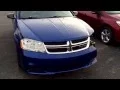 2012 Dodge Avenger blue near Pittsburgh Pa salvage rebuildable stock 10654