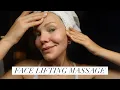 Face Lifting Lymphatic Drainage Massage