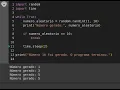 Gerando numeros aleatorios com Python ate encontrar o 10