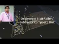 Designing of 4 bit Add Subtractor Composite Unit