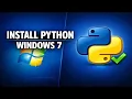 How to Install Python on Windows 7 Python Installation in Windows 7 Download Python in Windows 7