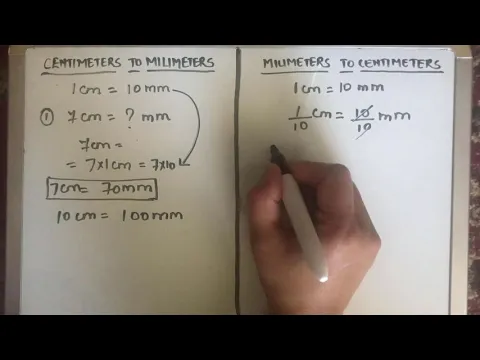 Download MP3 HOW TO CONVERT CENTIMETERS (CM) TO MILLIMETERS (MM) AND MILLIMETERS (MM) TO CENTIMETERS (CM)