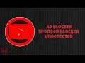 Tutorial YouTube Ad Blocker Sponsor Blocker Undetected Using Tampermonkey JavaScript