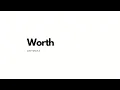 (MINUS ONE - ORIGINAL SONG) Worth - Uap Widya