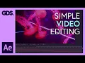 Simple Editing in After Effects Adobe After Effects for Beginners