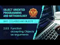 2 6 5 Function Accepting Objects as Arguments B