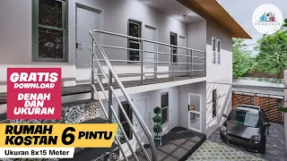 Download Tips Punya Usaha Kostan Low Budget di Lahan Terbatas | Rumah Kost ukuran 8x15 m | Kost 6 pintu MP3