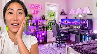 I BUILT MY DREAM GAMING ROOM!!