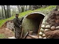 Download Lagu Man Builds Amazing UNDERGROUND CABIN in the Wild | Start to Finish by @lesnoy_craft8607