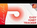 Create an Easy Habit Tracker in Affinity Publisher