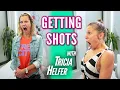 We got VITAMIN INJECTIONS in our CHEEKS S2E7 with Tricia Helfer and Katee Sackhoff
