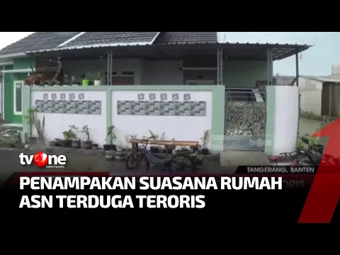 Penggeledahan Rumah ASN Terduga Teroris di Tangerang