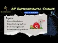 14 Agriculture APES Unit 5 Land and Water Use