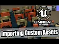 Importing 3D Assets into Unreal Engine - Beginner s Guide Tutorial on Content Browser