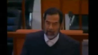 صدام حسين وزير الداخليه ما يخوف كلبي دندنها