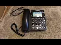 AT T CL2940 Corded Telephone with Speakerphone Initial Checkout